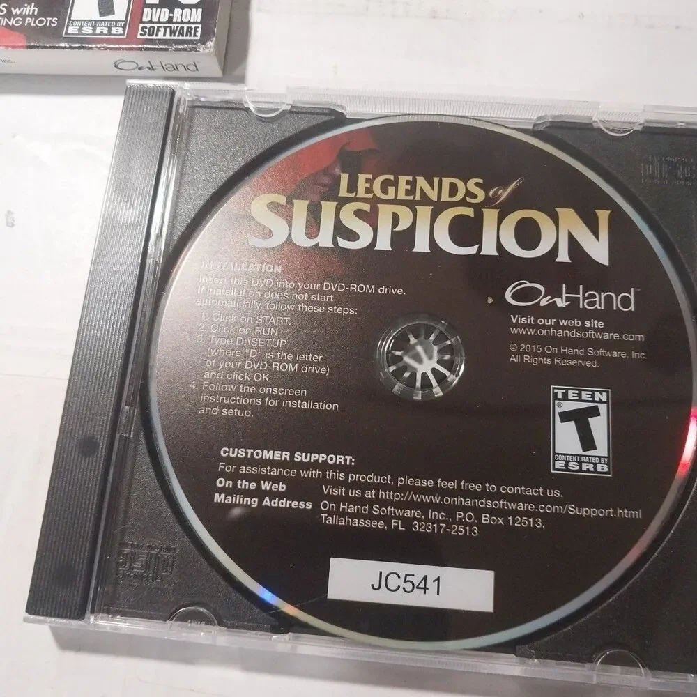 Legends of Suspicion 6 Pack Hidden Object PC Game Captivating immersive shadowy